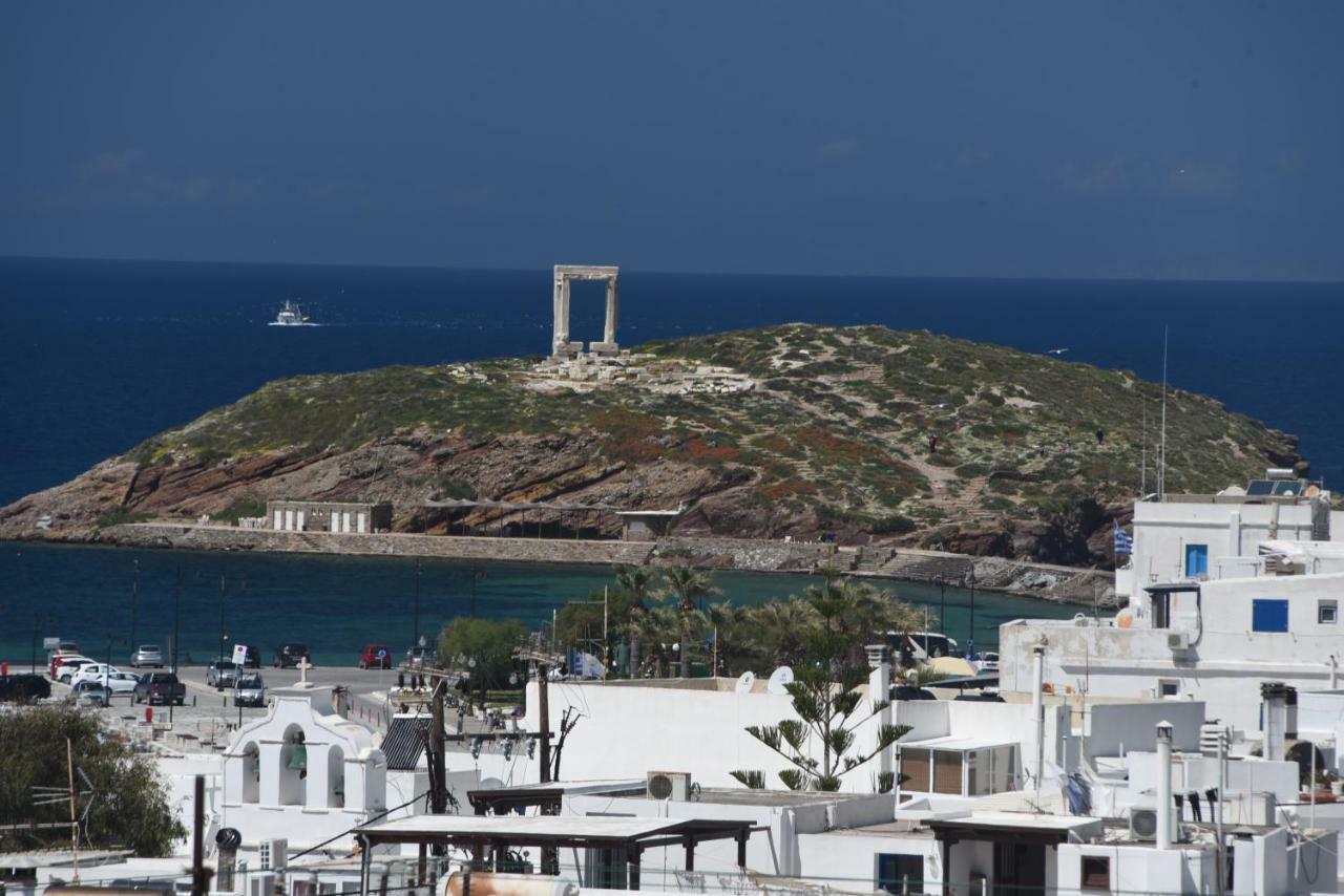 דירות Naxos City View From Above מראה חיצוני תמונה